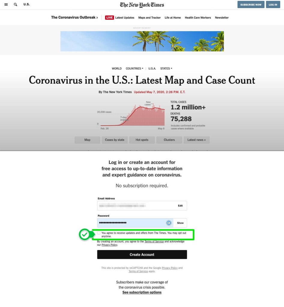nyt deceptive pattern updates Unchecked 1