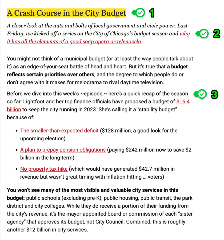 City Bureau Newswire 2022 1014 recap noted
