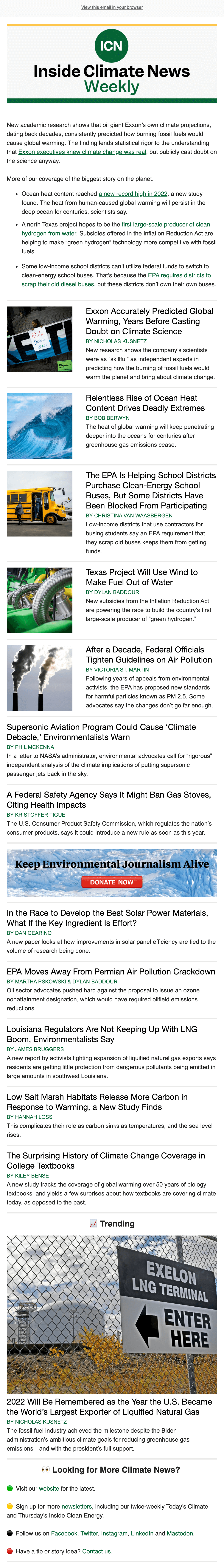 Inside Climate News Weekly 2023