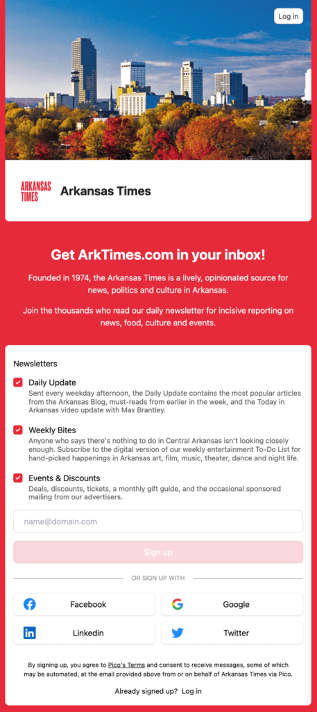 Arkansas Times Newsletter Page 2023 0303