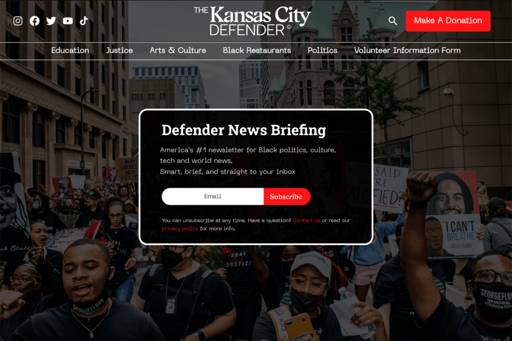 Kansas City Defender Newsletter Page 2023