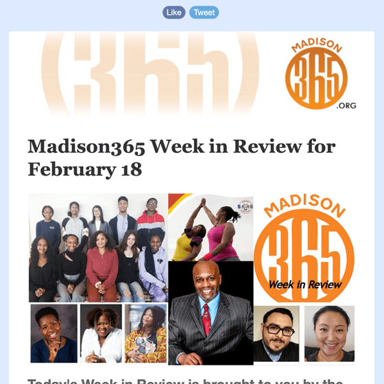 Madison 365 Week in Review 2023