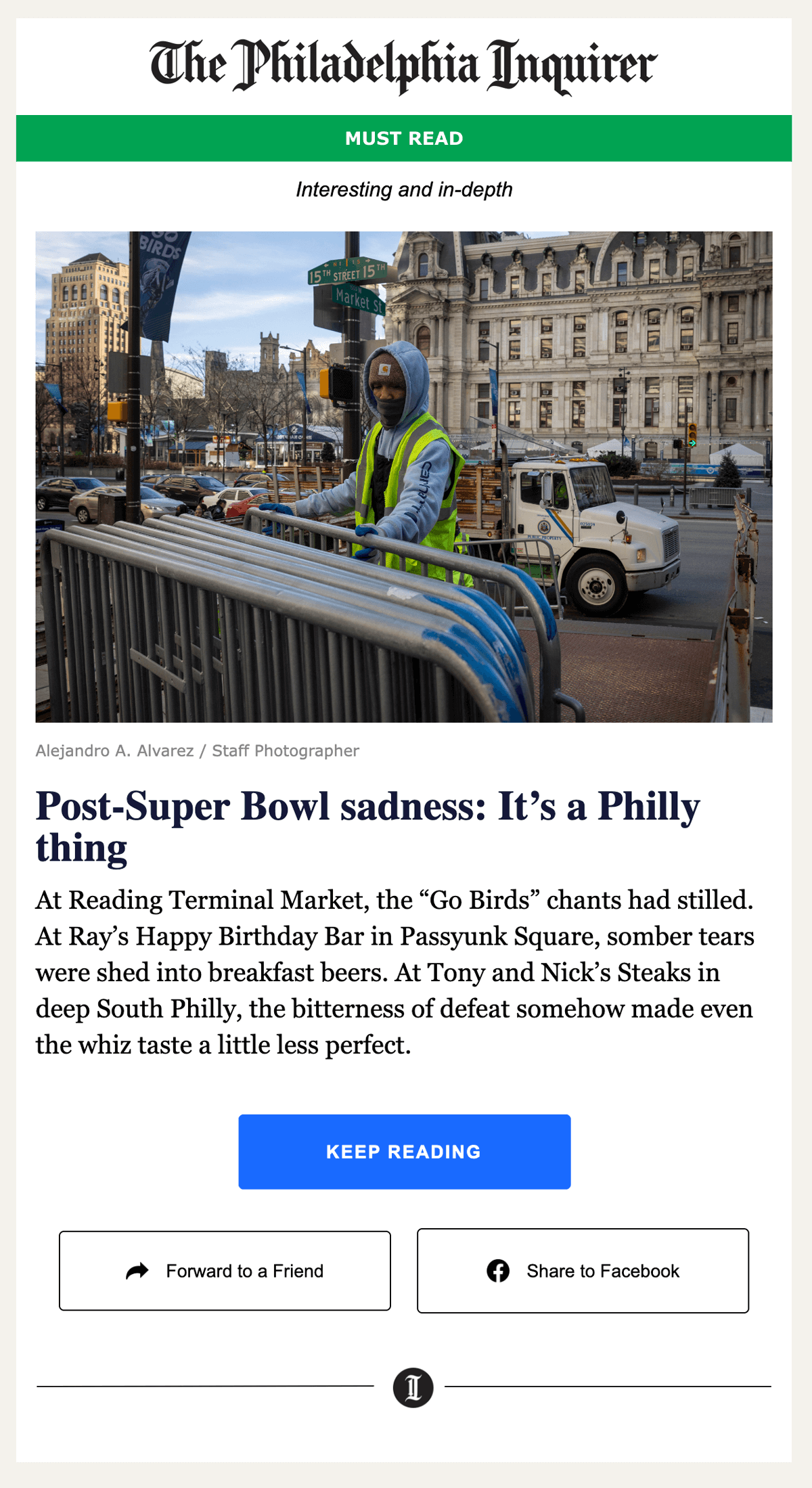 Philadelphia Inquirer Must-Read 2023