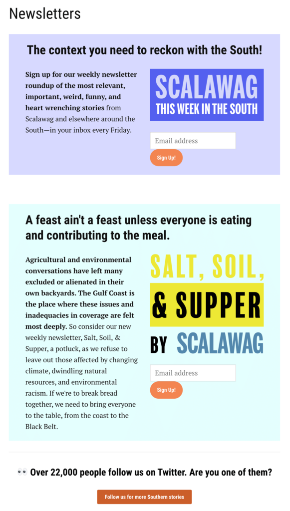 Scalawag Newsletter Page 2023 0303