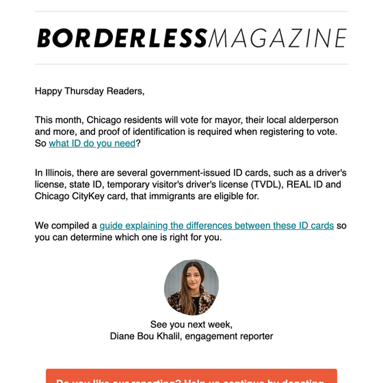 Borderless Newsletter February 2023