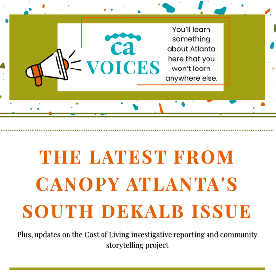 Canopy Atlanta Weekly Newsletter March 2023