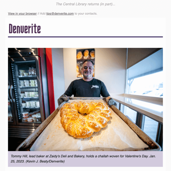 Denverite Daily Newsletter 2023