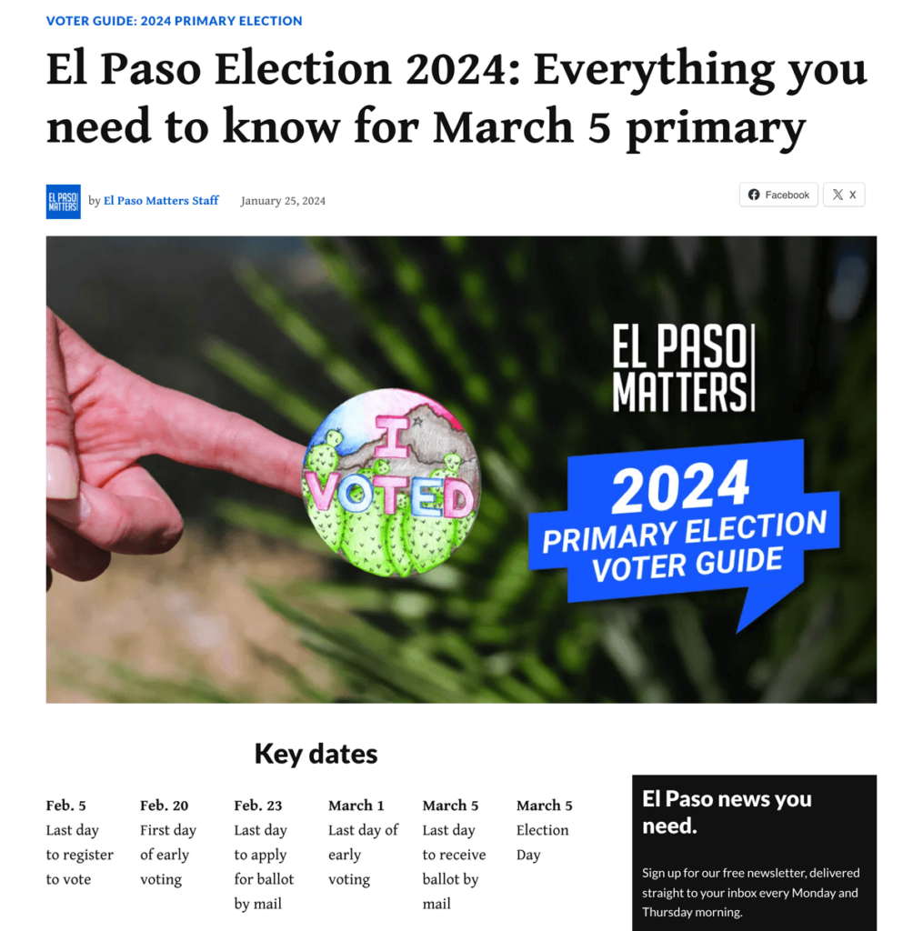El Paso Matters Voter Guide 2024 01