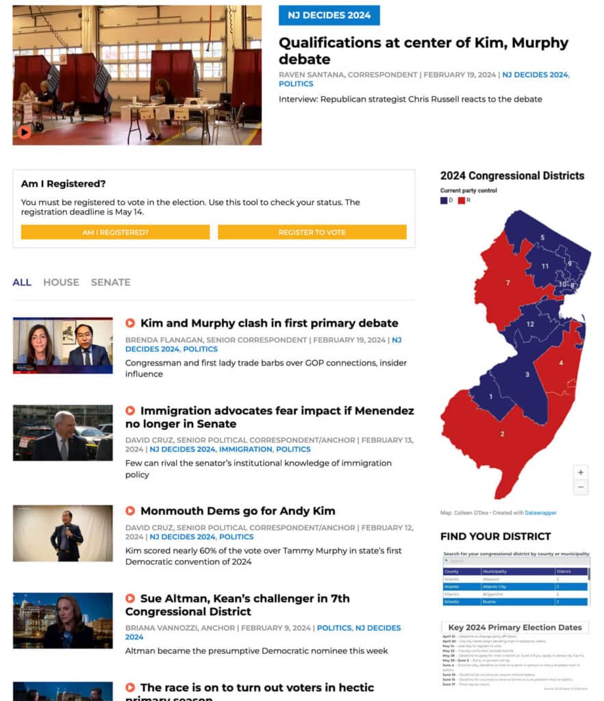 NJ Spotlight 2024 Voter Guide